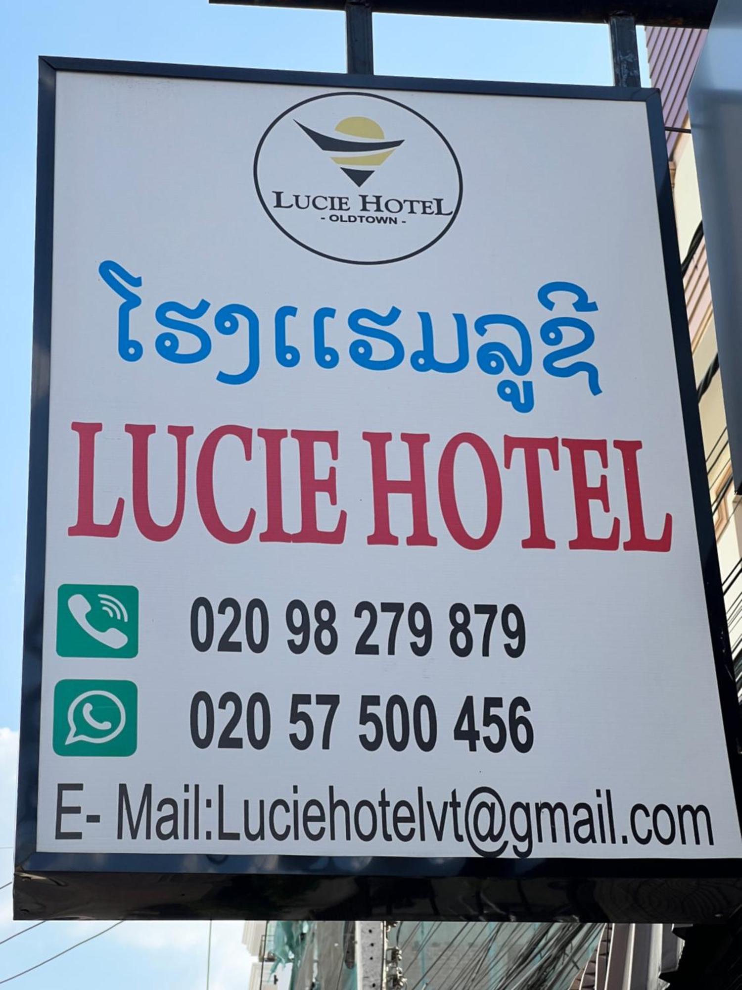 Lucie Hotel Vientiane Buitenkant foto